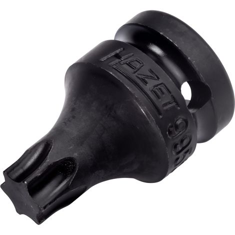 Hazet 995S-T55 Inserto Chiave a Bussola per Avvitatori ad Impulso e Giraviti Torx, Nero, Attacco Quadro, Cavo, 12.5 mm 1/2 di Pollice (1/2)
