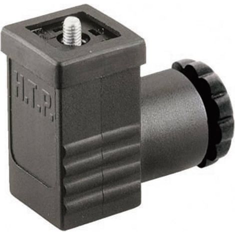 Conector Hirschmann serie negro plástico duradero