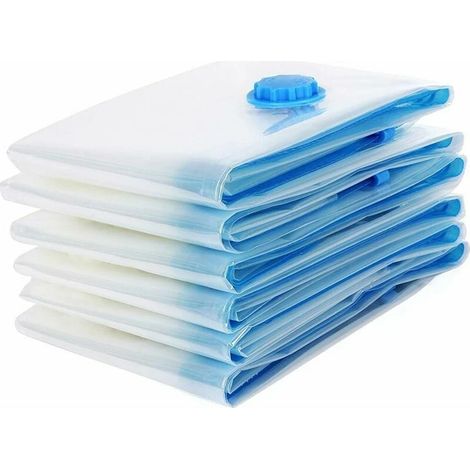 Solution de rangement sous vide, sacs réutilisables gain de place pour le rangement dans les placards, protection par compression contre l'humidité, la poussière et les odeurs, idéal pour la maison (1/5)