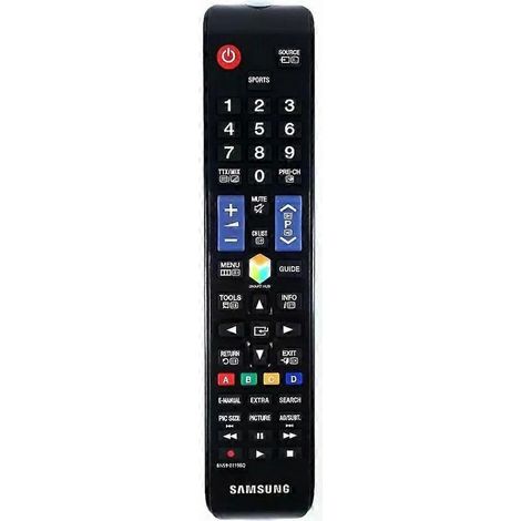 Nagelneue und originale Fernbedienung BN59-01198Q für Samsung UA40J6200AW und UA60JS7200W Fernseher (1/5)