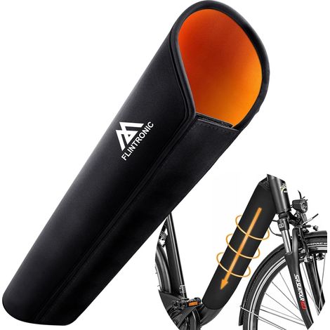 Protective cover for electric bike battery, universal standard electric bike battery cover, protects against dirt and cold, for batteries from 30 cm to 38 cm (1/5)
