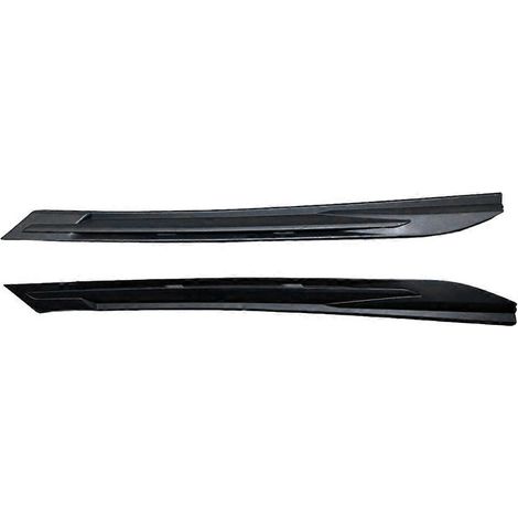 Baguette décorative d'aile avant sans bande chromée, 98141939XT 98141938XT Compatible avec Peugeot 4008 (P84) 5008 (1/5)