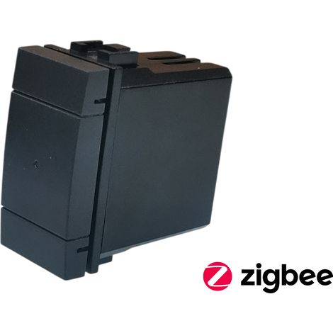ETTROIT Smart ZigBee Tuya Umsteller Kompatibel mit BTicino Living Black - LNZB0801