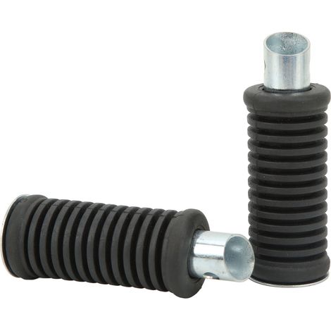 2 repose-pieds en caoutchouc et alliage d'aluminium, pédales de rechange pour mini-motos Baja MB165 MB200 (1/5)