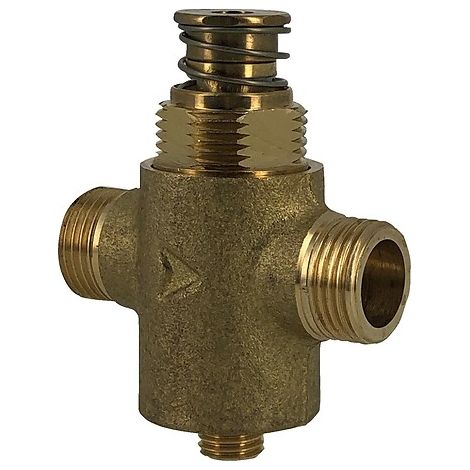 Delabie – Robinet temporisé M 1/2" pour robinetterie encastrée – Déclenchement souple – Durée d'écoulement 15s – Sortie M 15x21 – Installation murale
