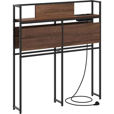 Maison Exclusive - Testata contenitore Rovere marrone Legno multistrato