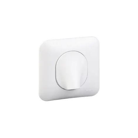 Ovalis - sortie de cable - 16A - 2 connecteurs - fixation vis - blanc (S260662) (1/3)