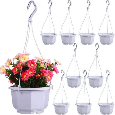 Décoration de pot de fleurs LED étanche à éclairage solaire (1/5)