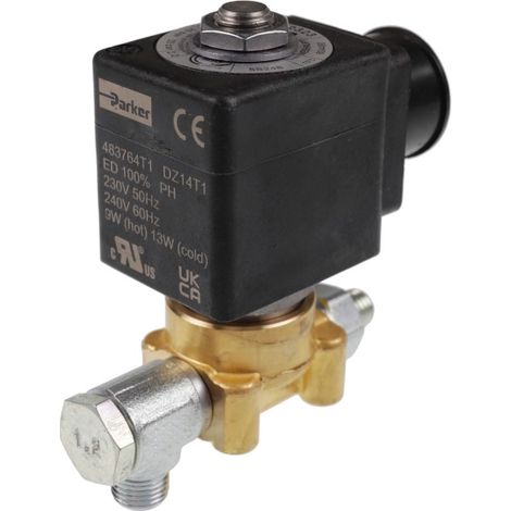 Magnetventil 121Z2323 230V 50Hz / 240V 60Hz Düse 2 mit Drosselblende 1,2 - 21136313062 von Weishaupt