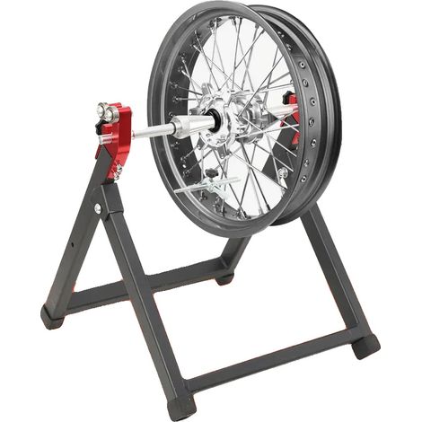 Equilibradora de ruedas, acero, 34,2 cm x 37,2 cm x 39 cm, compatible con ruedas de 5 pulgadas de ancho x 23 pulgadas de diámetro, requiere un diámetro de buje 15 mm, peso del paquete 4090 g (1/5)