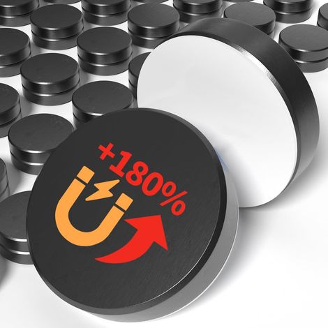 Aimants Puissants Aimant Frigo Adhésive 21.5 5mm Aimant Plat Autocollant Magnets Tableau Magnétique 30pcs Aimants Adhésifs Fort pour Tableau Réfrigérateur Bureaux Maison Composants de Fixation (1/5)
