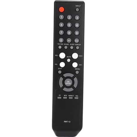 1 mando a distancia RMT-12, ABS resistente, sensible, no requiere programación, para televisor Westinghouse VR-5585DFZ (1/5)