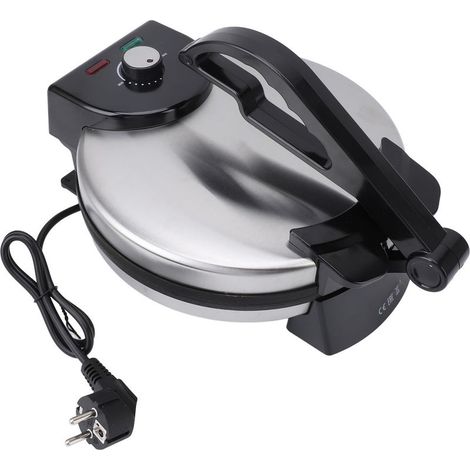 Roti Maker 1800W Machine de revêtement antiadhésif haute efficacité avec poignée antidérapante pour petit déjeuner Chapati Tortilla (1/5)