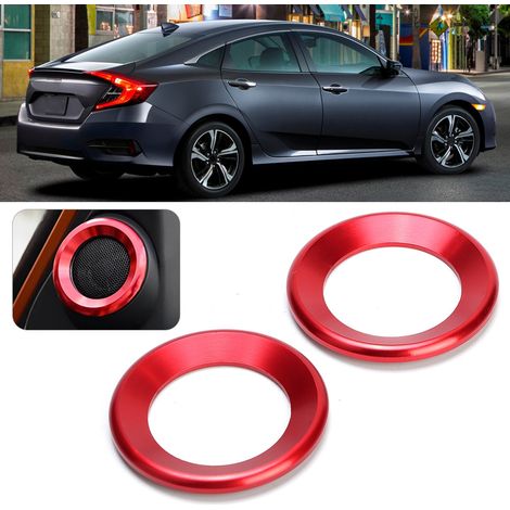 Stück Lautsprecher-Zierringe, passend für Honda Civic 10. (1/5)