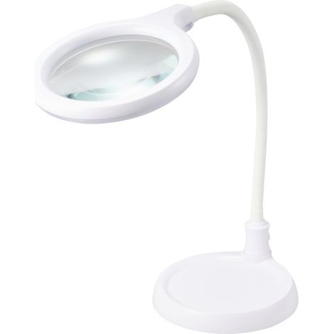 TOOLCRAFT TO-9176673 LED Lupenleuchte Vergrößerungsfaktor: 1.75 x  Weiß