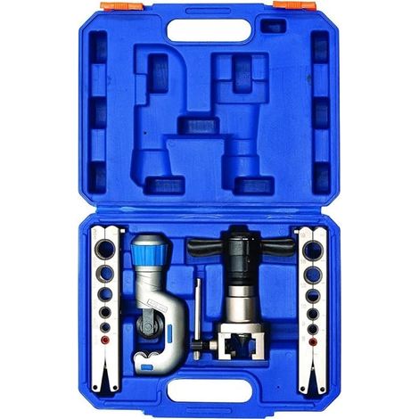 Kit Flangiatubo In Valigetta Per tubi 1/4", 5/16", 3/8", 1/2", 5/8", 3/4