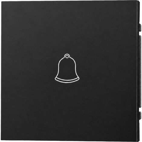 Interrupteur de sonnette mural Série Z PC ignifuge noir sans prise standard européen 4000W 13 × 9 × 10 cm – Livraison gratuite