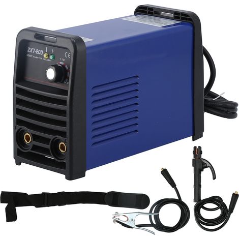 Poste à souder inverter MMA200 220V ZX7-200, soudure à l'arc électrique AC, coupeur professionnel, outil de soudage avec prise EU, 200A. (1/5)