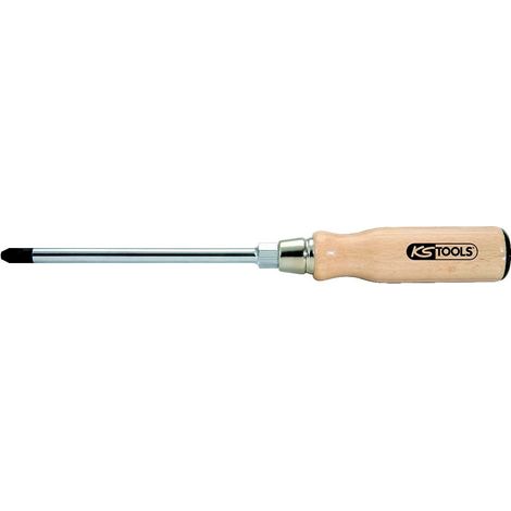 KS tools 300.1012 ergotorque wood tournevis cruciforme pH2 (1/2)