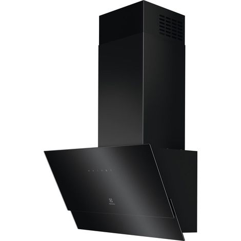 Electrolux Series 600 Hob2Hood 60 cm, Black Wandmontiert Schwarz 575 m³/h (1/5)