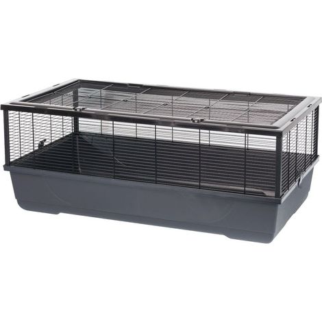 Gabbia INTER-ZOO Bernie black Metallo Plastica 100 x 39 x 54 cm