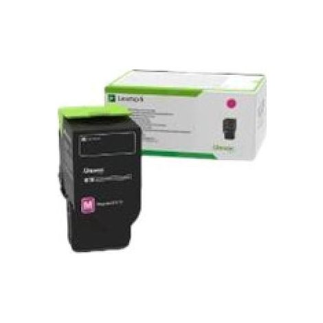 Lexmark 78C2UME cartuccia toner 1 pz Originale Magenta (1/2)