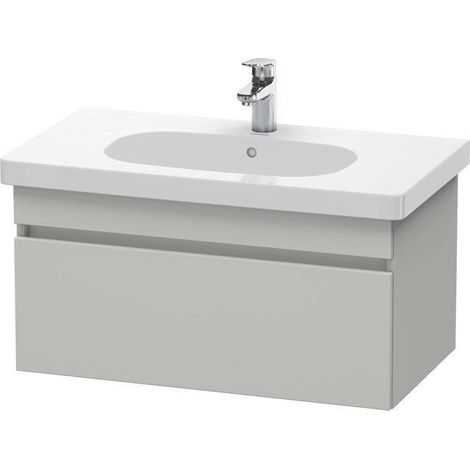 Sous-vasque DURASTYLE 453x800x398mm chêne noir / blanc mat