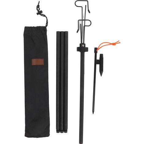 Supporto per lanterna da campeggio – asta pieghevole – lega di alluminio – leggero e versatile – accessorio