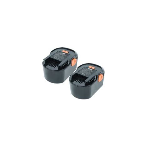 2x Batterie compatible avec Würth Master SD 14.4 outil électrique (3000 mAh, NiMH, 14,4 V)