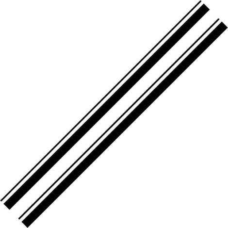 Decorative Car Racing Sticker, Removable Adhesive Sticker (1/5)