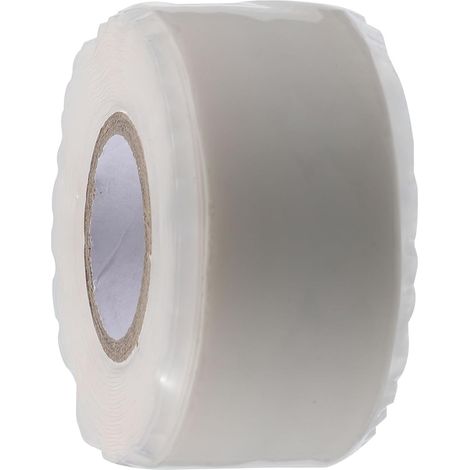 Ruban adhésif en caoutchouc silicone pour plomberie, 2,5 cm x 3 m, (1/5)
