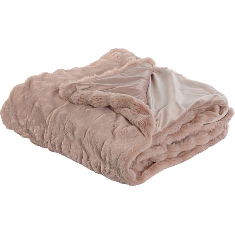 Manta Poliester 220X240X1 800 Gsm Cama Rosa Palo (1/4)