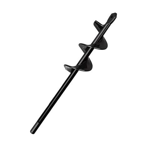 Garden Auger for Drill, Gardening Drill Bit, Digging Tool for Planting Flowers, Digging Pits, 4 x 22 cm (1/3)