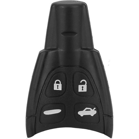 Étui pour clés de voiture à 4 boutons – Coque de remplacement – Accessoires compatibles avec les modèles Saab 93 et 95 (1/5)