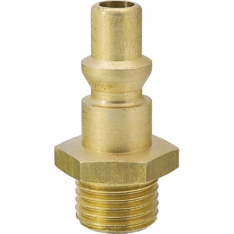 Conector hidr. macho BSP 3/8" L脺DECKE ESO38NA (1/3)