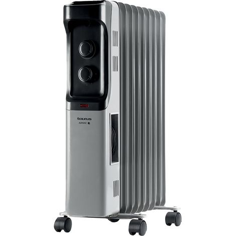 Radiateur bain d'huile 2500w gris/noir - Taurus Alpatec - new dakar 2500 (1/5)