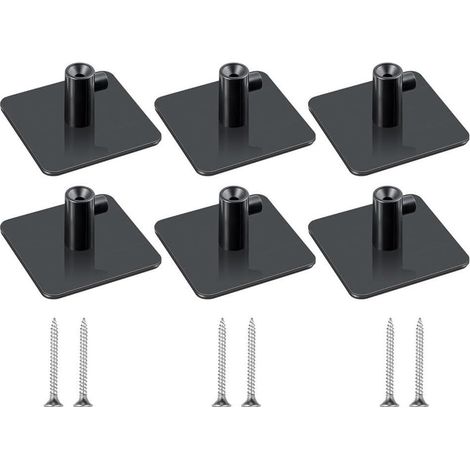 Support pour de support, paquet 6, compatible avec bâton bordure (1/5)