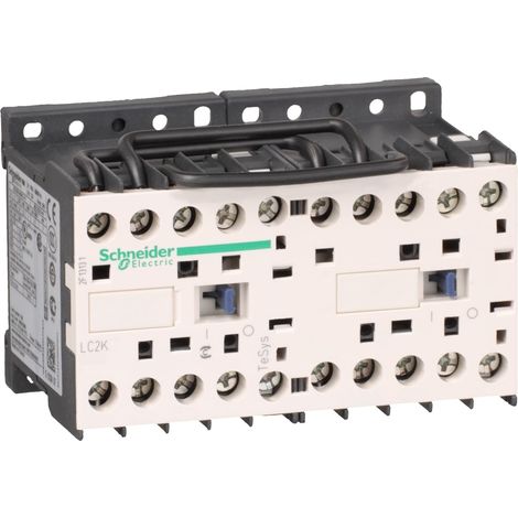 Teleinvertitore TeSys LC2K - 3 poli - AC3 440V 12 A - 24 V CA - LC2K1201B7