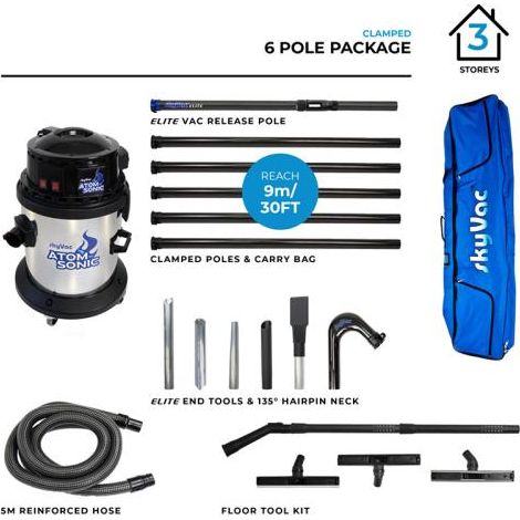SKYVAC Atom Sonic 6 POLE (9m/30ft) 240V