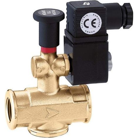 Elettrovalvola gas normalmente aperta Caleffi 8540 3/4" - 230V
