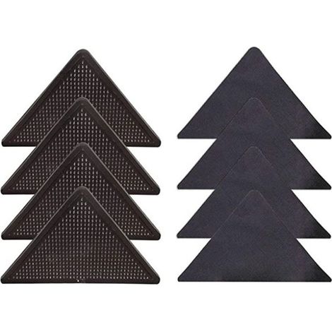 Lot de 8 autocollants adhésifs individuels - autocollants antidérapants pour tapis (1/5)