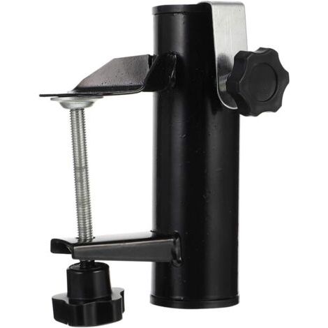 Supporto per ombrellone da giardino - Per recinzioni, ringhiere, patii, panchine, barche, ecc. - 1 pezzo, diametro 3,8 cm, misura standard (1/4)