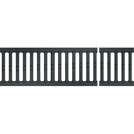 ACO Self ® Entwässerung Baukasten Gussrost befahrb.0,5m