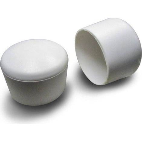 Ajile - Embout flexible enveloppant BLANC pour tube de diam. 42 mm (1/3)