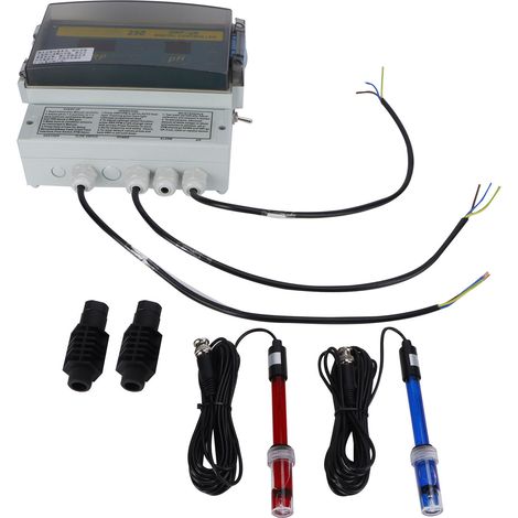 Digitales pH- und ORP-Wasserqualitätsmessgerät mit Mikroprozessor für Schwimmbäder und Whirlpools, 220 V (1/5)