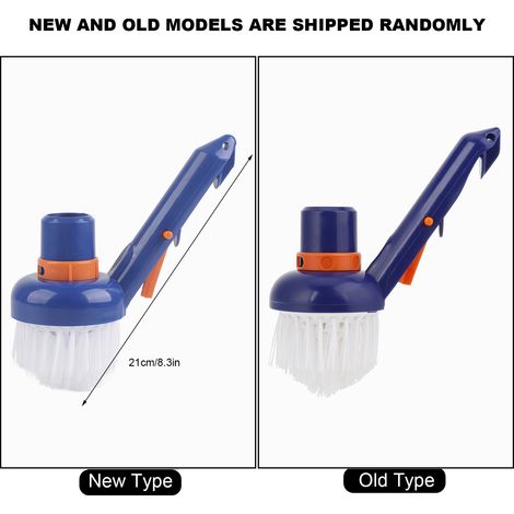 Poolecken- und Stufenreinigungsbürste - Nylon - 21 cm - für Spa und Whirlpool (1/5)