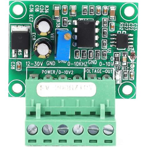 FV-200Hz10V Frequenz-Spannungs-Wandlermodul 0200Hz auf 010V Digital-Analog-Signalmodul