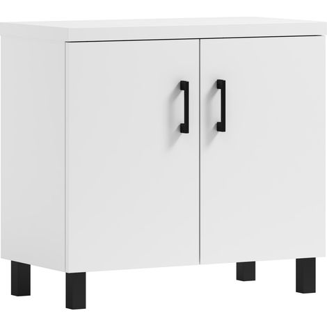 Mueble de baño bajo el lavabo Roco 80 blanco (1/3)