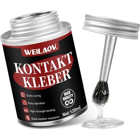 Contact Neoprene, Extra Strong Neoprene Glue, Integrated Brush (1/5)