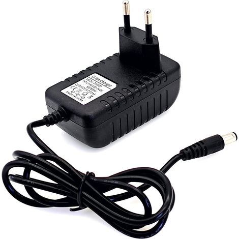 DC 25.2V 500mA 0.5A AC Adaptateur de Remplacement pour Batterie Lithium-ION Alimentation 12.6 W Maximum Prise de Charge (1/5)